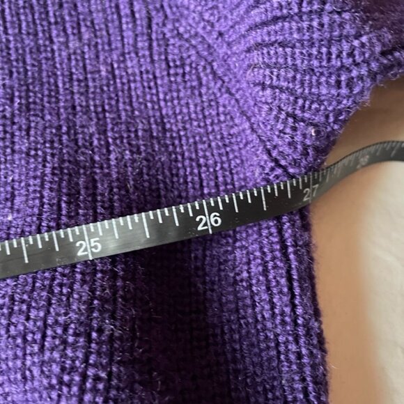 Rare Vintage Patagonia Purple Wool Sweater, XL - Picture 7 of 10